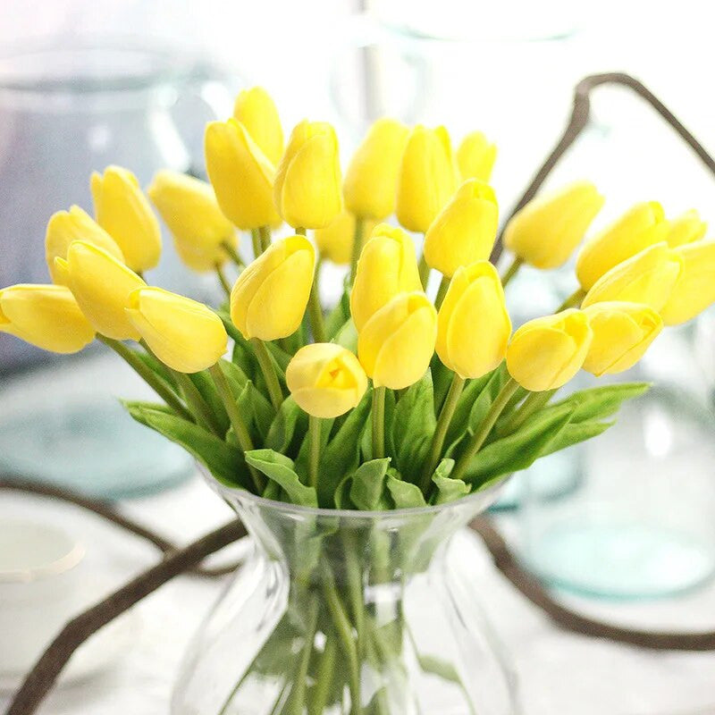 31 pezzi Tulipani Artificiali