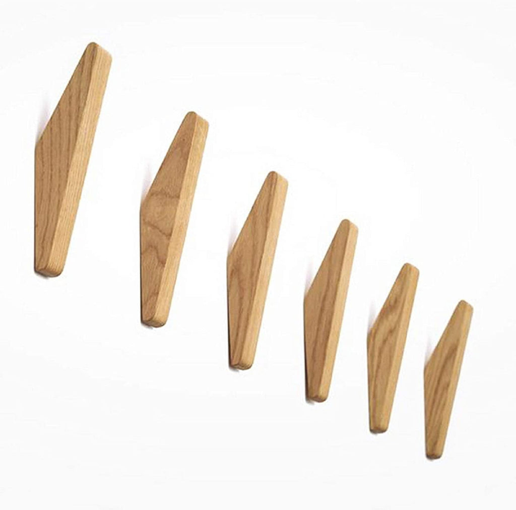 Ganci da Parete in Legno Massello Nordhaak – Ganci per Cappotti in Legno Massello Minimalisti