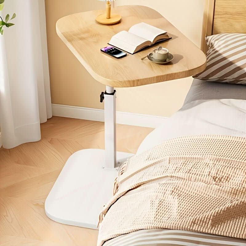 LIVELIFT – Tavolino Regolabile per Divano e Letto con Piano in Legno