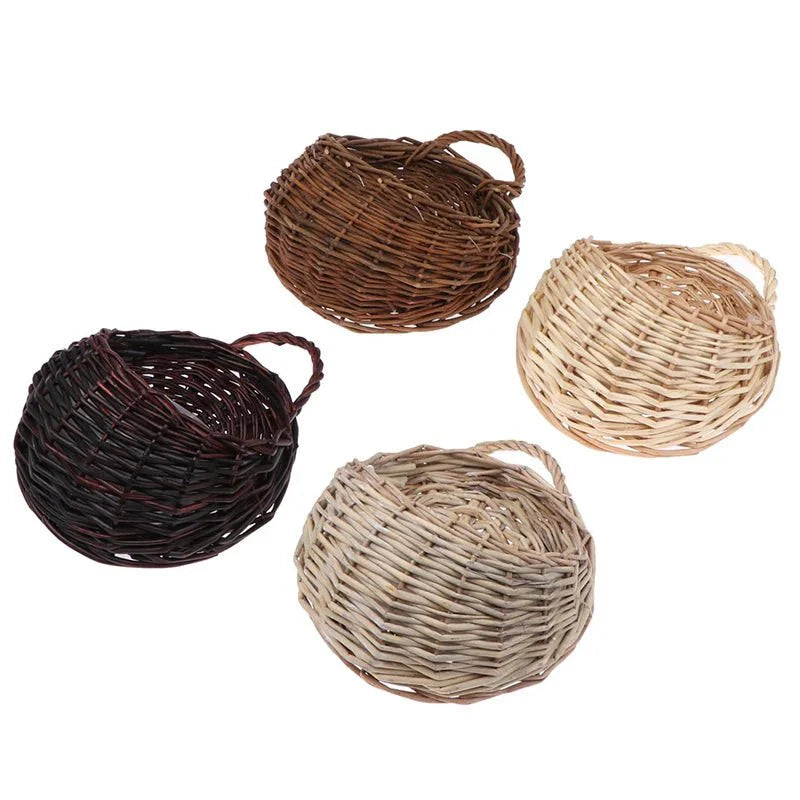 FLORABASK – Elegante Cesto in Vimini per Piante Decorative