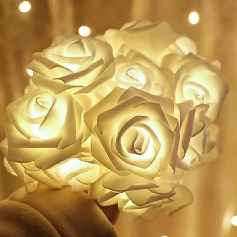 FLORAGLOW – Luci Fatate a Rosa con LED Caldi e Morbidi per un'Atmosfera di San Valentino