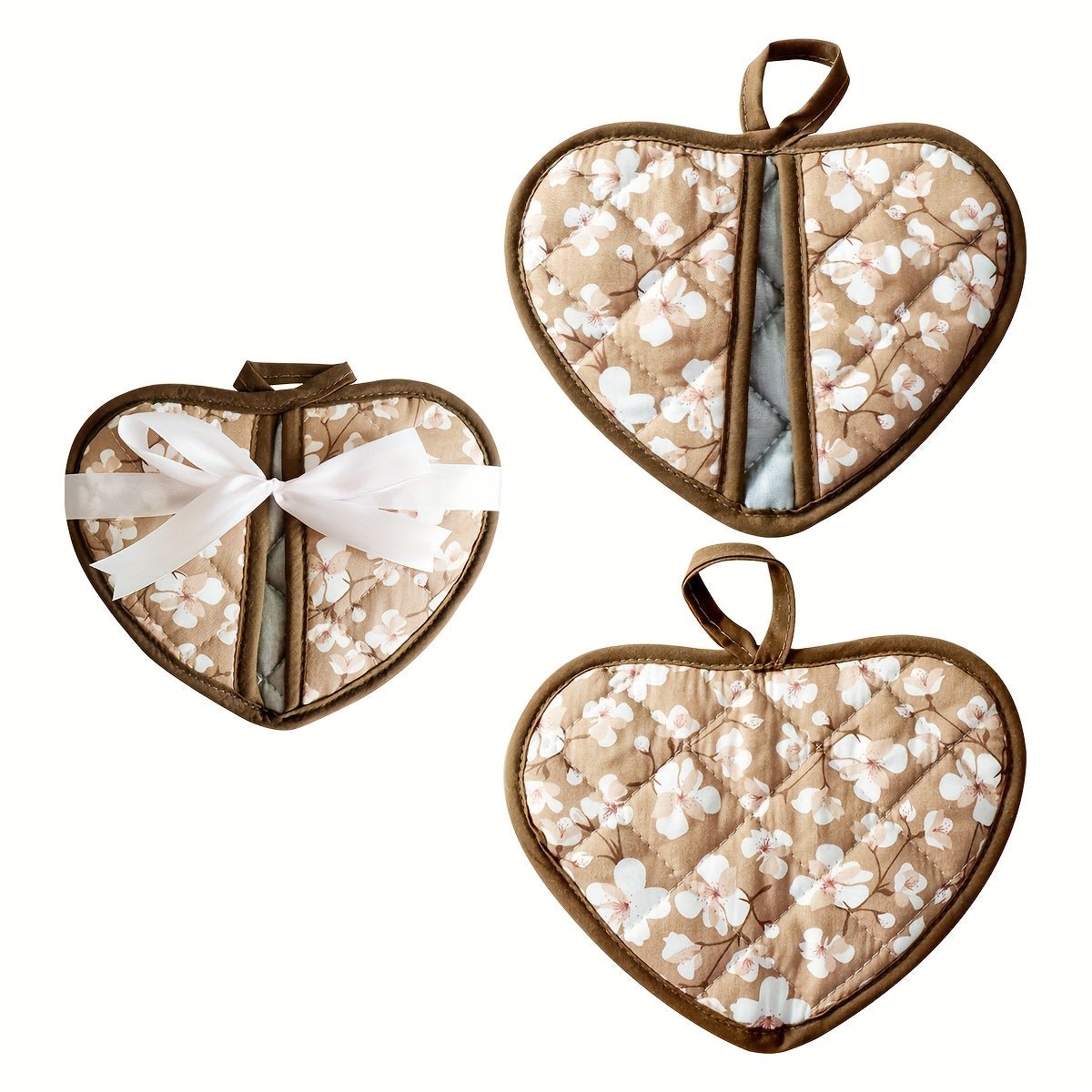 FLORALHEART – Presine Vintage a Forma di Cuore con Resistenza al Calore