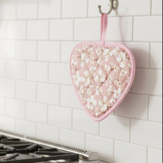 FLORALHEART – Presine Vintage a Forma di Cuore con Resistenza al Calore