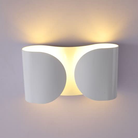 Lampada da Parete LED Foglio – Set di 2 Luci Moderne per Interni