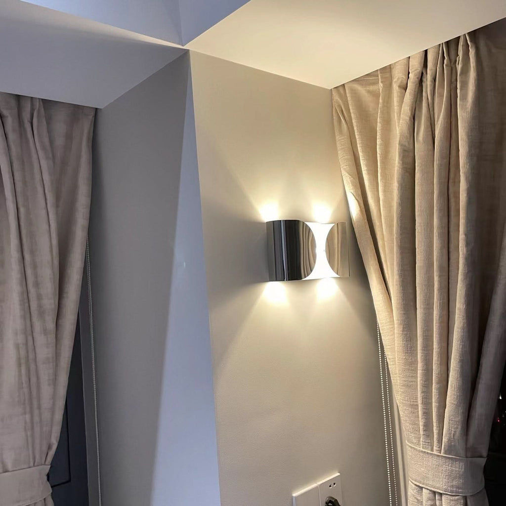 Lampada da Parete LED Foglio – Set di 2 Luci Moderne per Interni