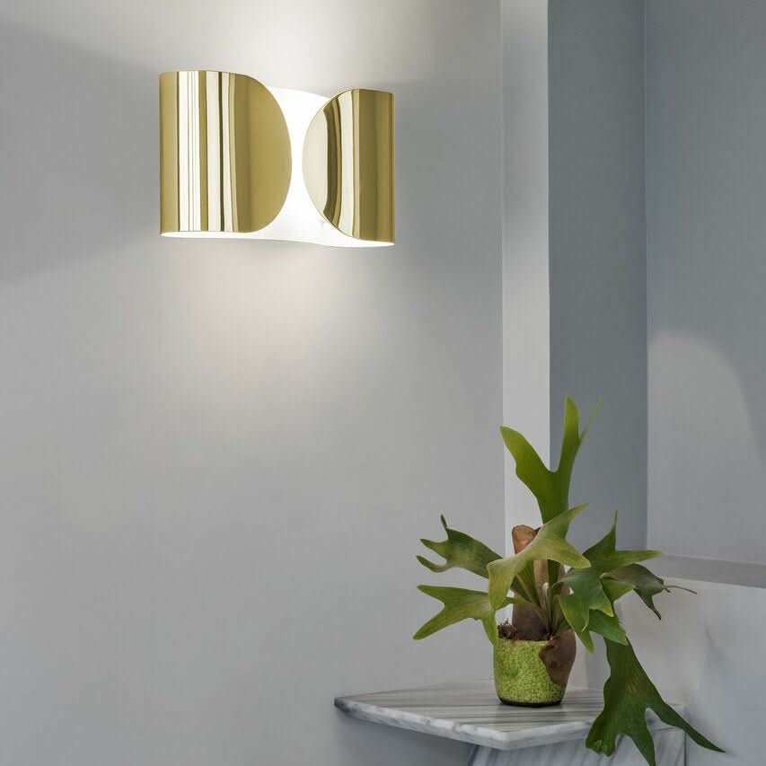 Lampada da Parete LED Foglio – Set di 2 Luci Moderne per Interni