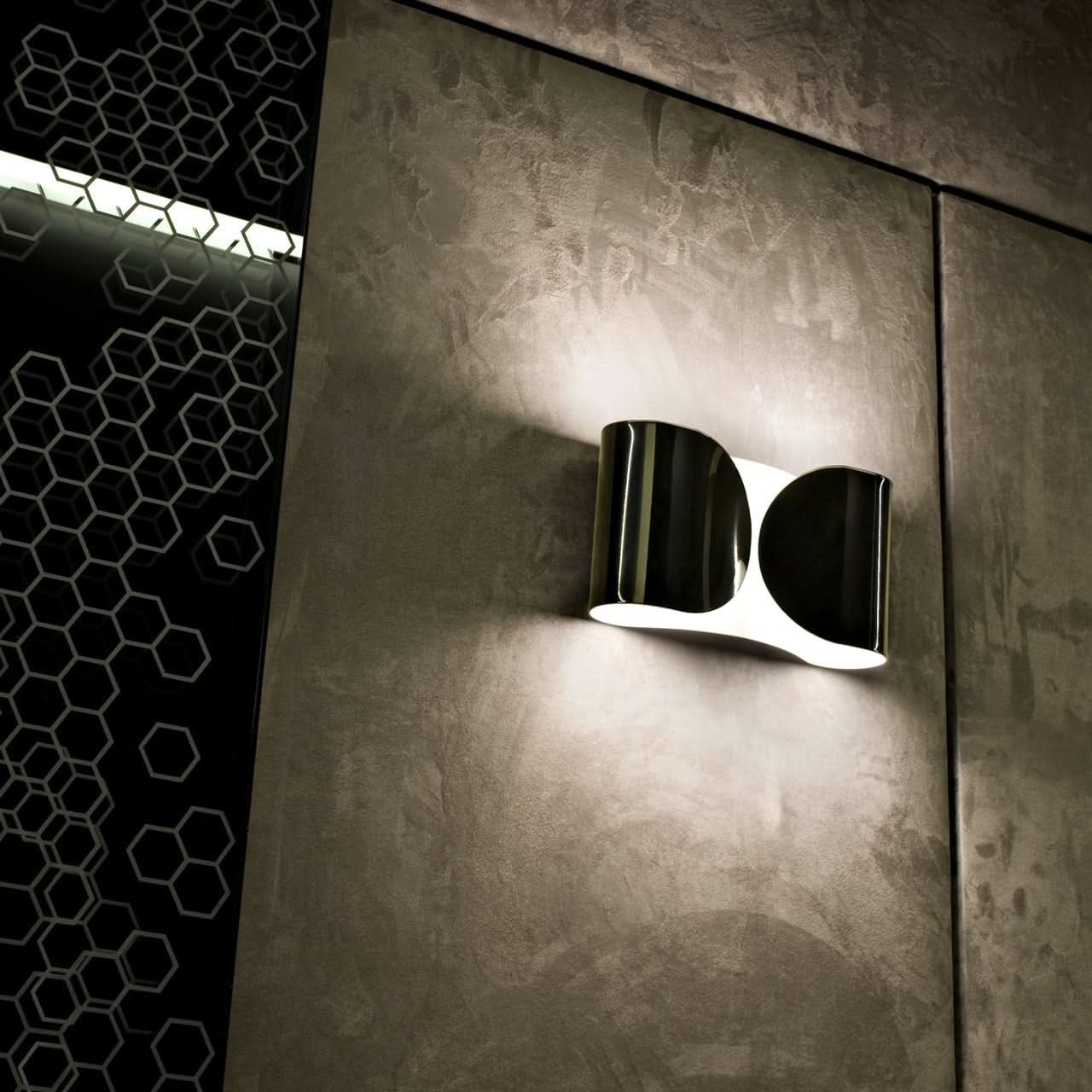 Lampada da Parete LED Foglio – Set di 2 Luci Moderne per Interni