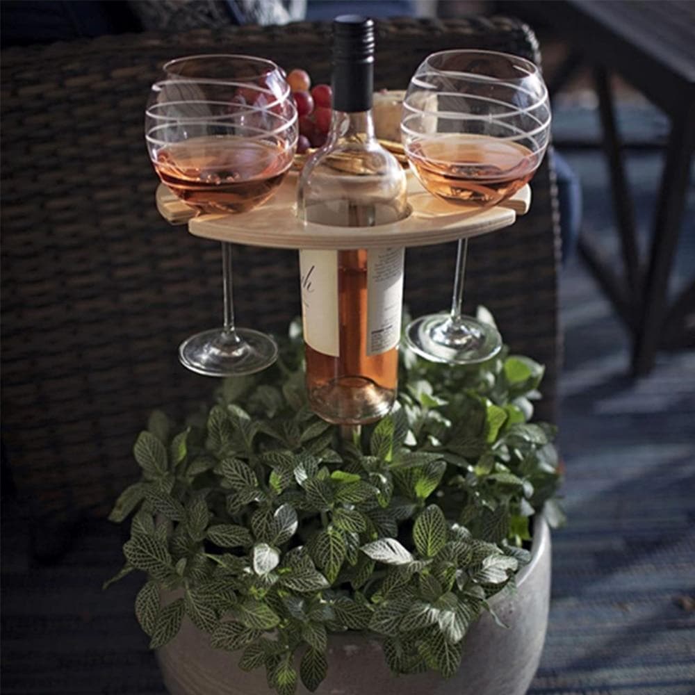 Tavolo da vino pieghevole per esterni