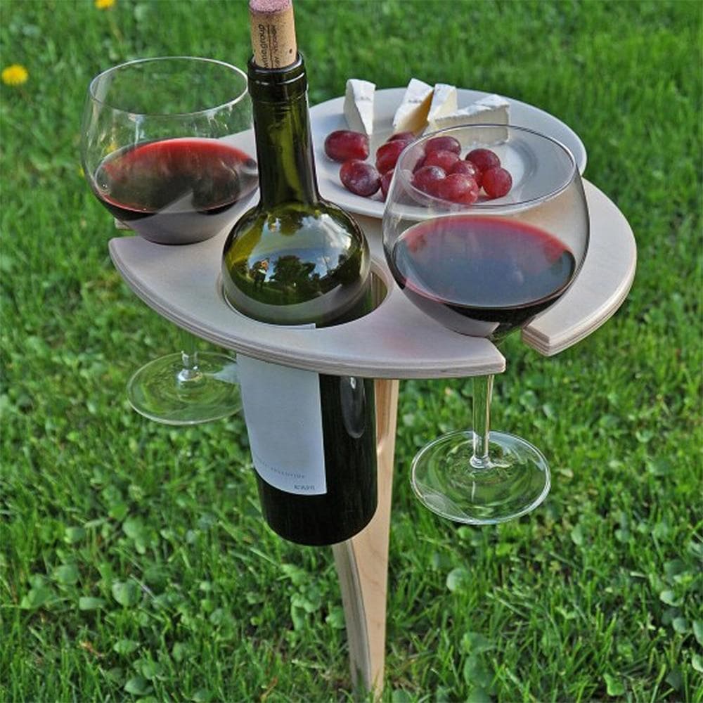 Tavolo da vino pieghevole per esterni