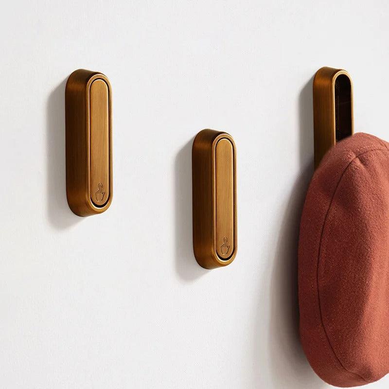 Ganci a muro pieghevoli | Metallo pieno