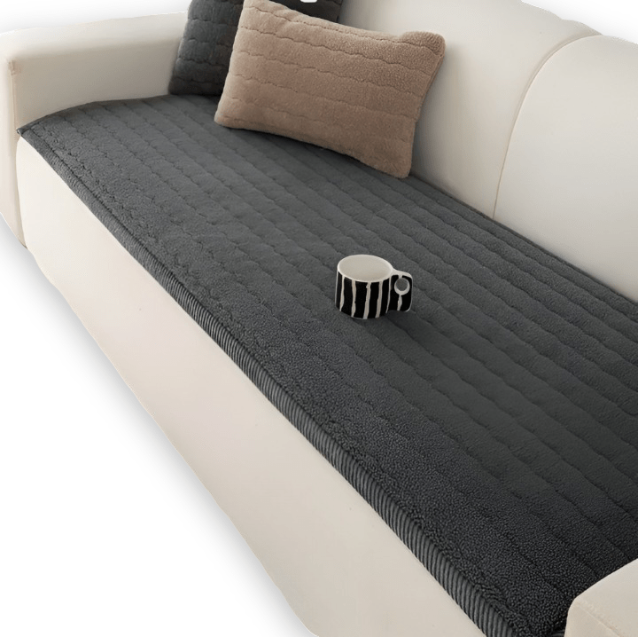 FURNICOZY – Copertura Sofà Morbida Antiscivolo per Comfort Quotidiano Pet-Friendly