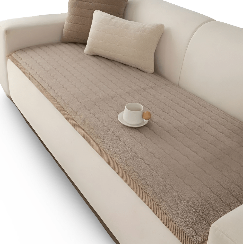 FURNICOZY – Copertura Sofà Morbida Antiscivolo per Comfort Quotidiano Pet-Friendly