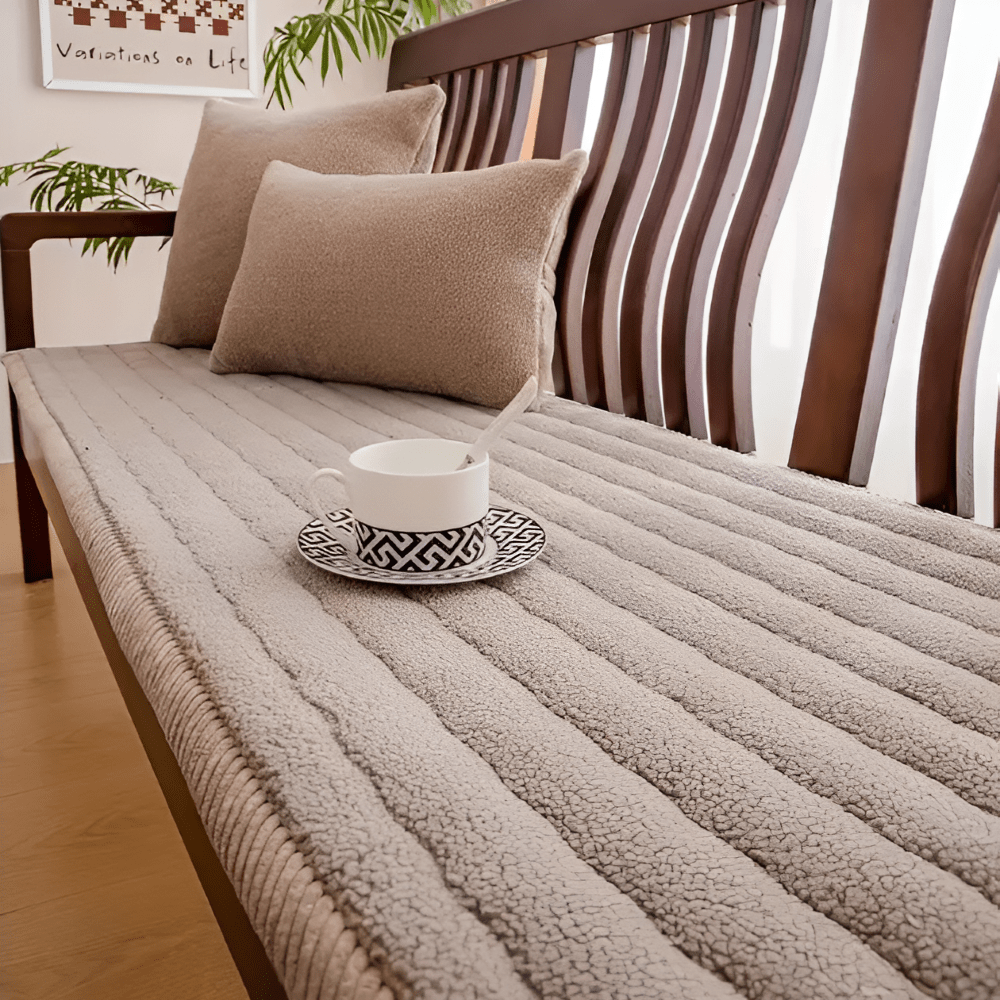 FURNICOZY – Copertura Sofà Morbida Antiscivolo per Comfort Quotidiano Pet-Friendly