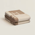 Plaid Esclusivo Plaid Oro in Cashmere e Lana