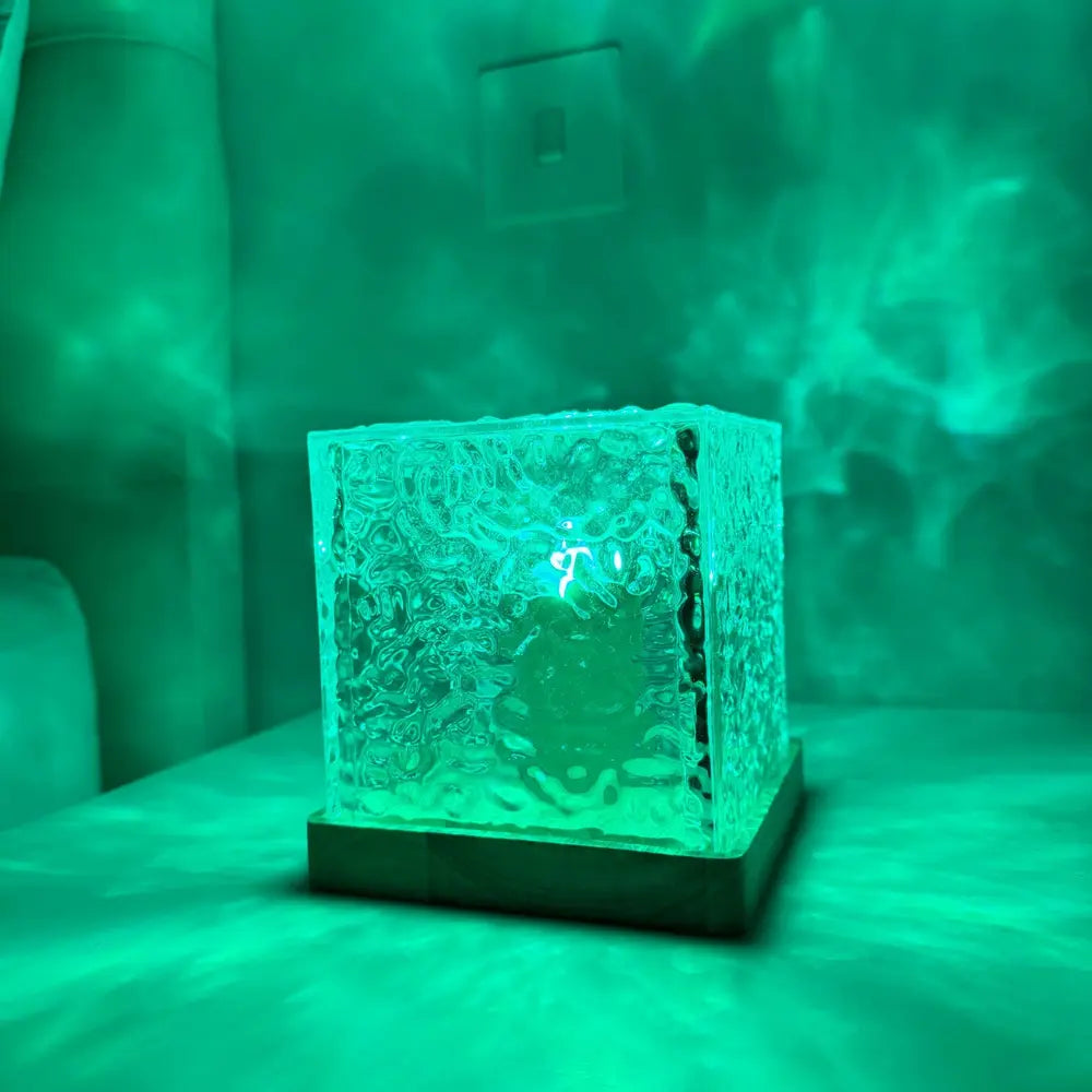 Serox | Lampada Cubica LED con Effetto Aurora Luce Ambientale a 16 Colori