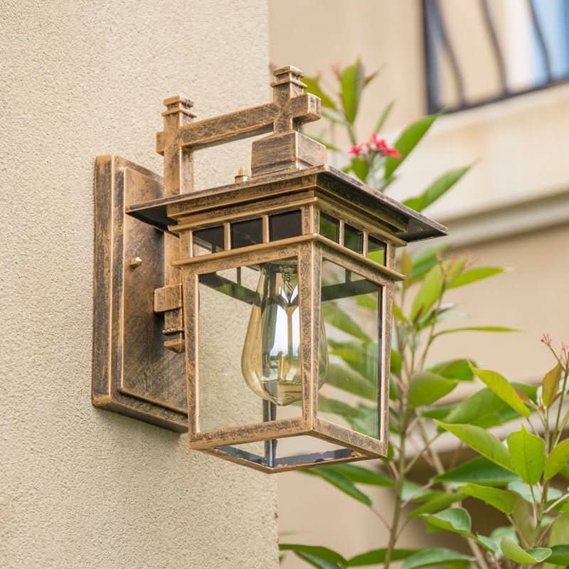 Lampada da Parete Esterna GlowGuard – Luce Regolabile e Resistente alle Intemperie per Esterni