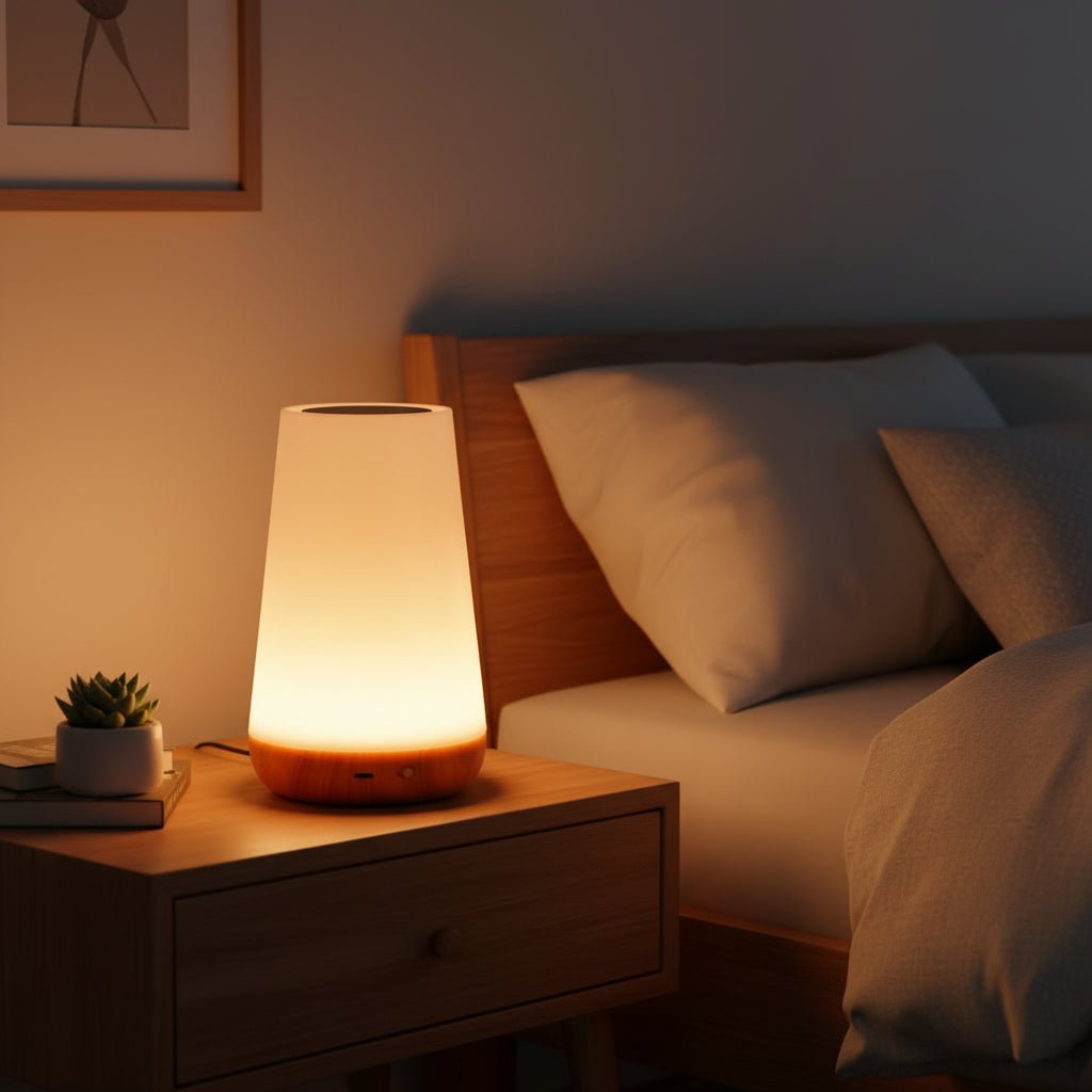 GLOWMATE – Luce Notturna LED Portatile con Dimmer Touch e Telecomando