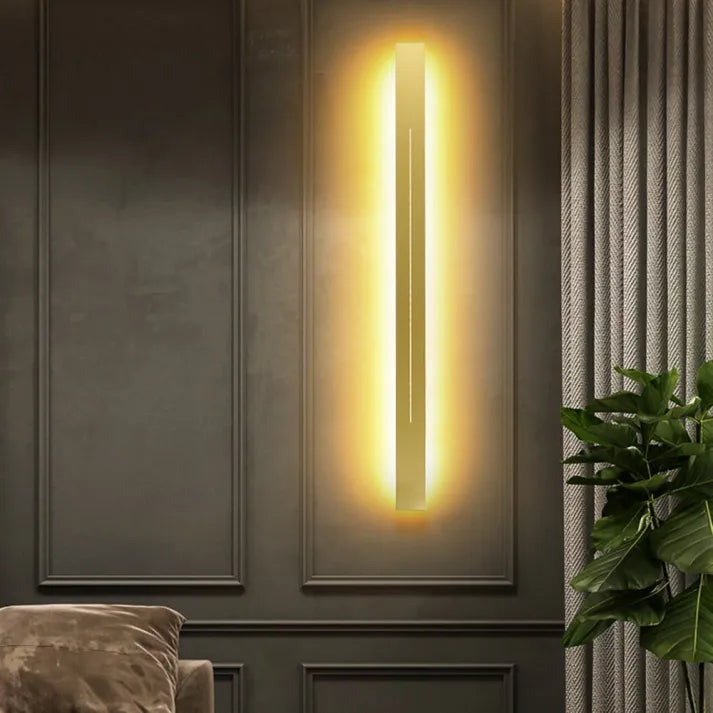 Lampada a LED da Parete | Sconces Interno Verticale Moderno Nero