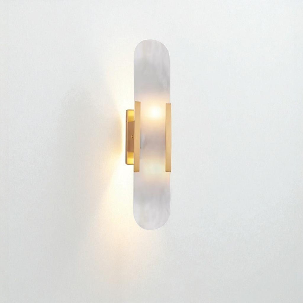 GOLDARC – Elegante Lampada da Parete LED Nera e Oro