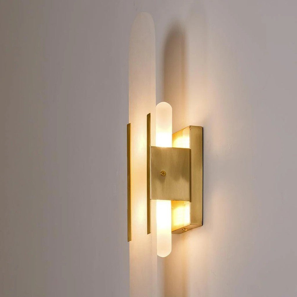 GOLDARC – Elegante Lampada da Parete LED Nera e Oro
