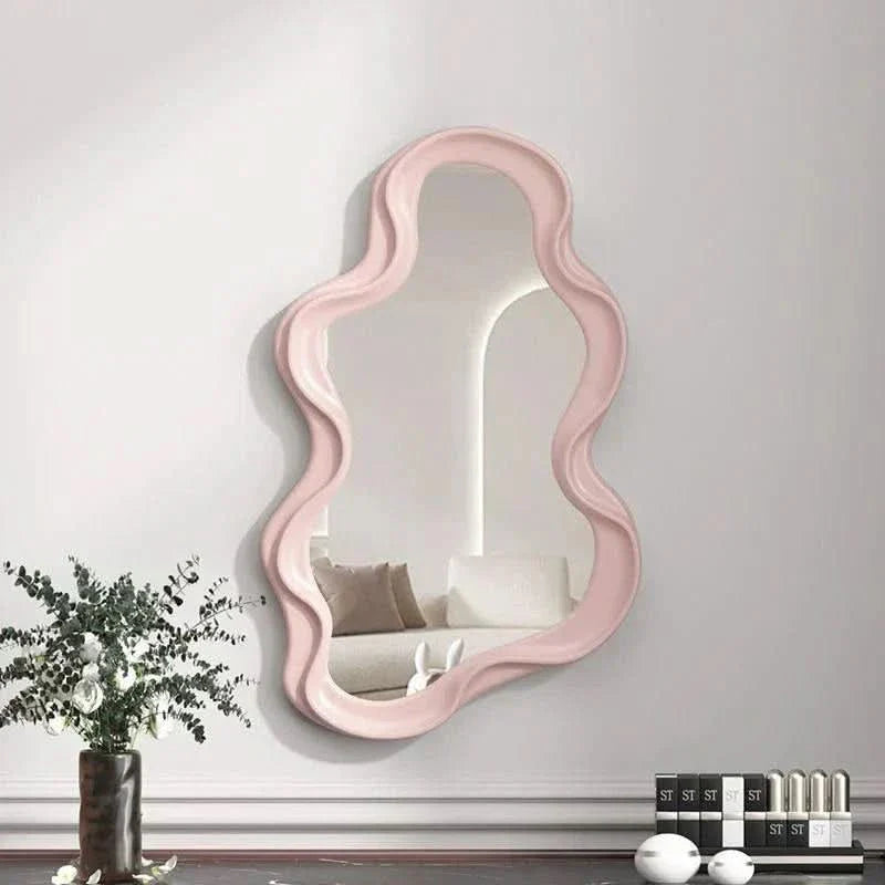 Specchio Decorativo a Forma di Nuvola per la Casa