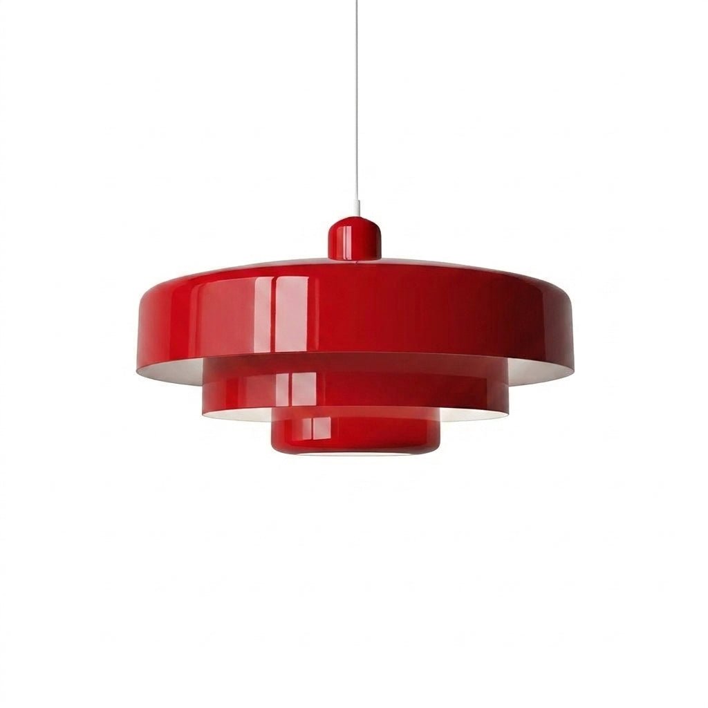 Lampada a sospensione dal design moderno a tre strati