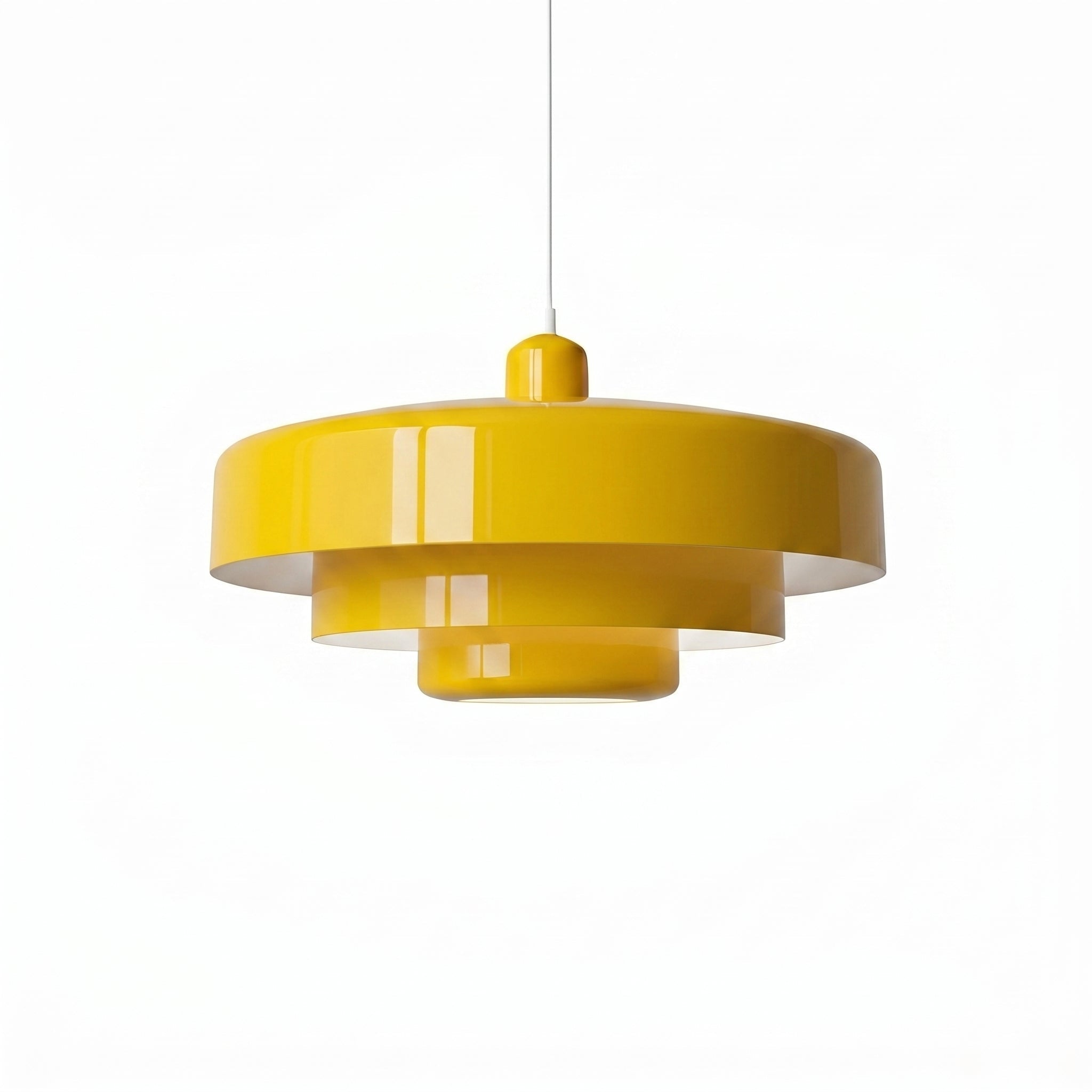 Lampada a sospensione dal design moderno a tre strati