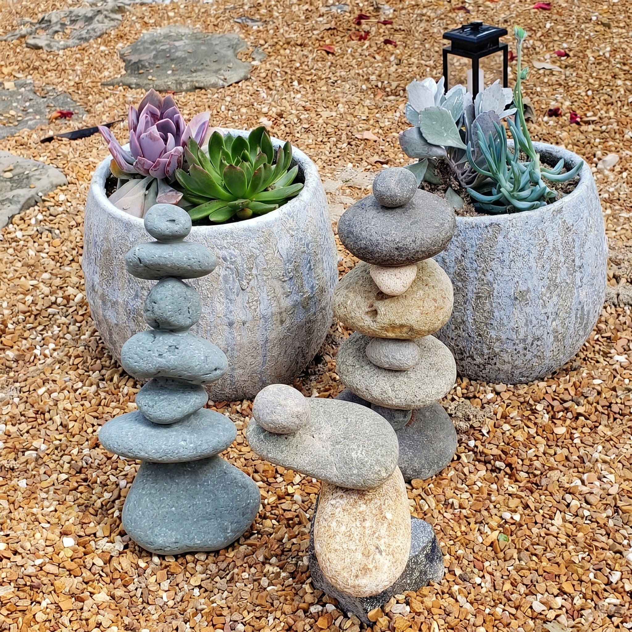 Scultura in Calcare fatta a mano per decorazione da giardino