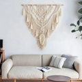 Arazzo in Macramè Fai-da-Te Decor Boho Scandinavo