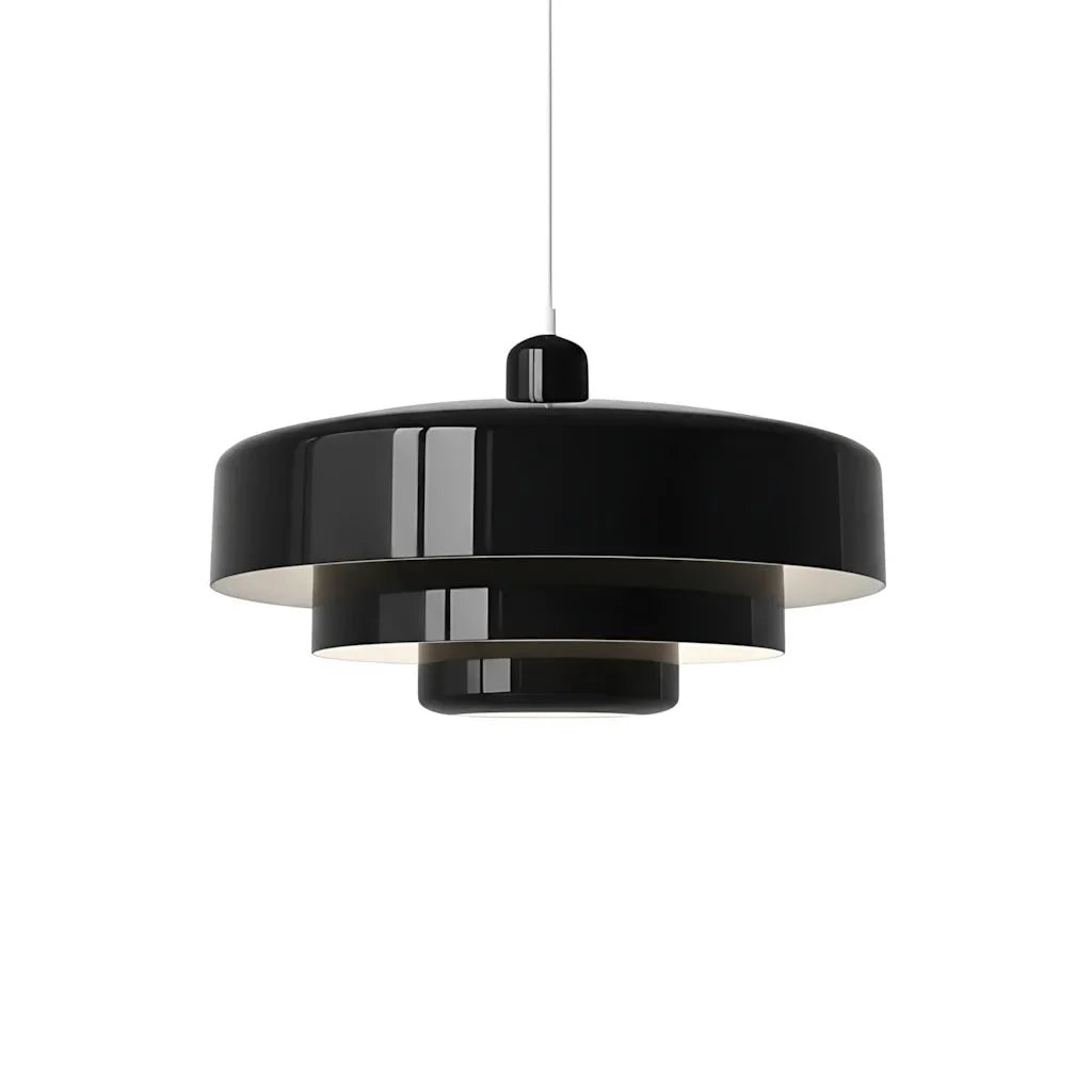 Lampada a sospensione dal design moderno a tre strati