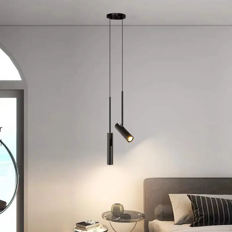 Nysaia - Moderna Lampada a Sospensione LED per Camera da Letto