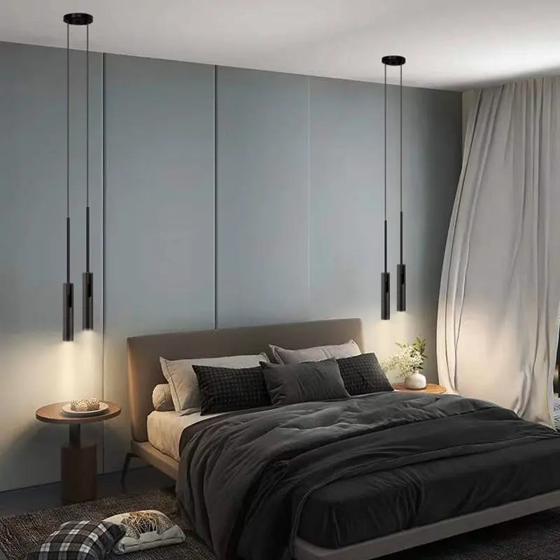 Nysaia - Moderna Lampada a Sospensione LED per Camera da Letto