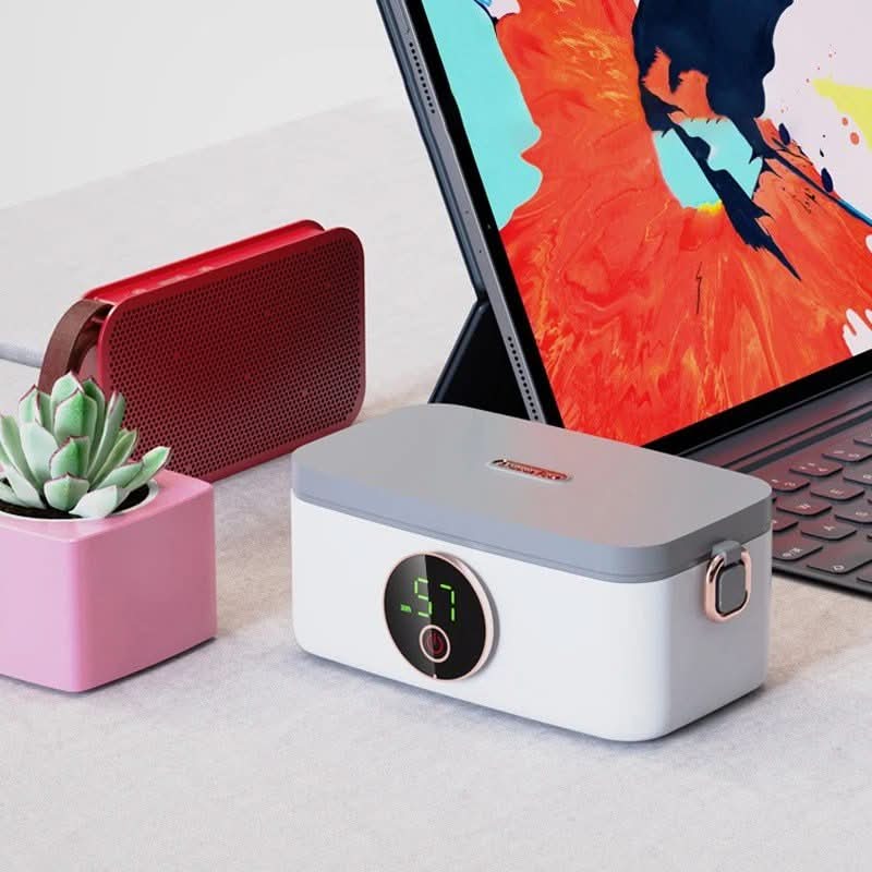 MEALMATE HEATBOX – Lunchbox Riscaldata Senza Fili con Batteria da 16000 mAh
