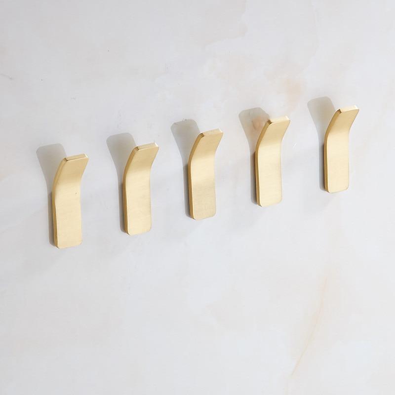 Ganci da Parete Dorati – Eleganti Ganci in Ottone per Corridoio e Camera da Letto