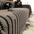 Soreline | Copertura per Divano Morbida e Trapuntata con Texture Lineare e Base Antiscivolo per Divano e Chaise Longue