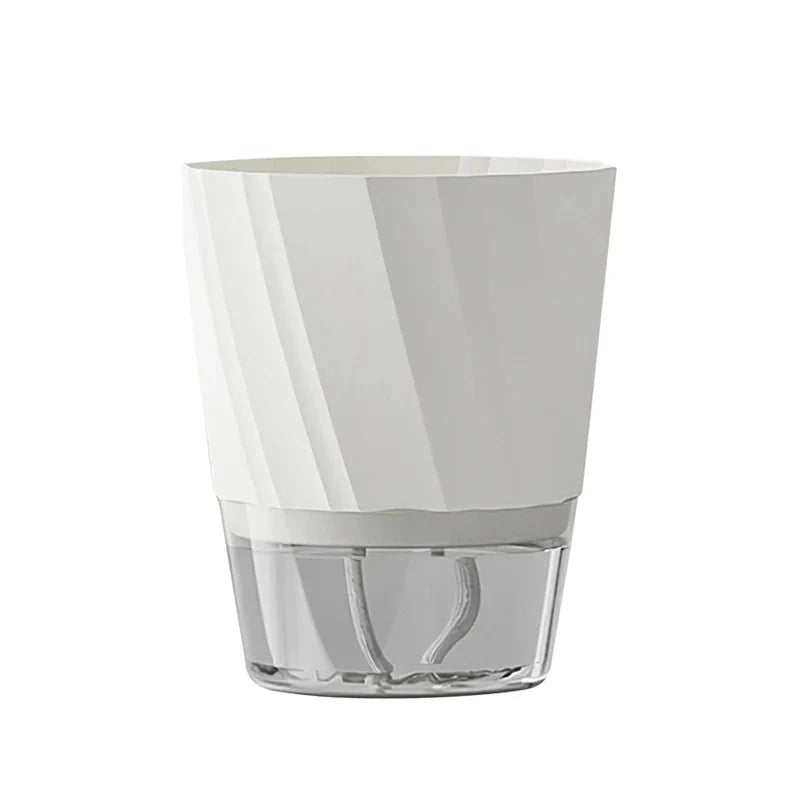 HYDROPOT – Vaso di Fiori in Plastica Autoirrigante per Giardinaggio Indoor Senza Terra
