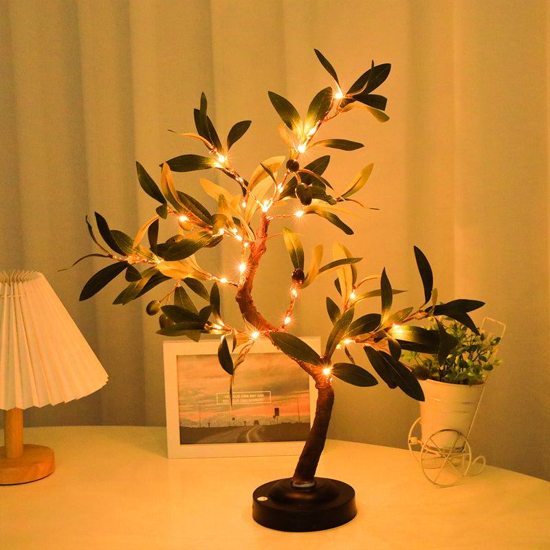 Lampada da Tavolo LED a Forma di Albero