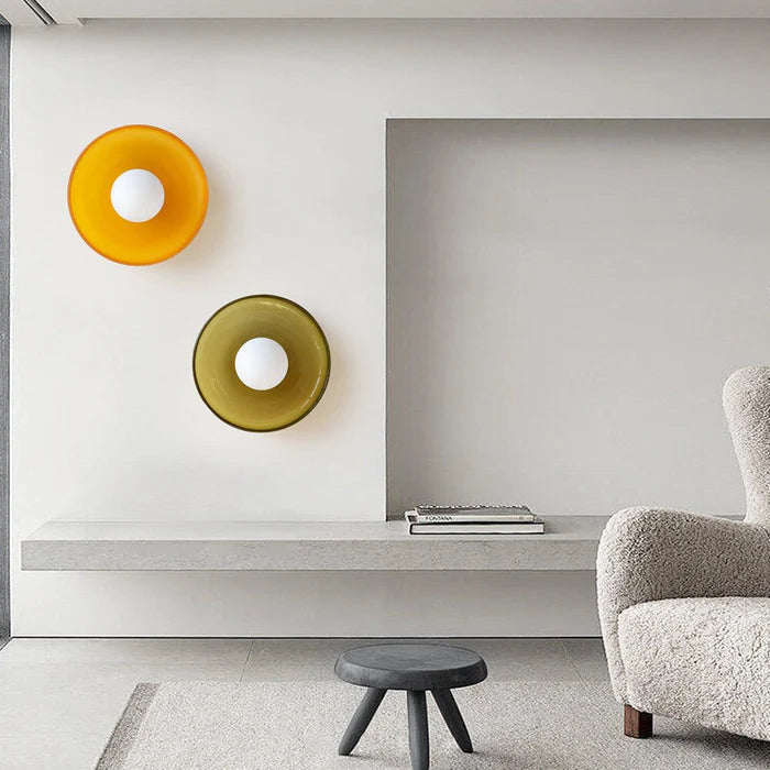 Illuminazione da soffitto a LED rotonda - Illuminazione moderna a risparmio energetico per decorazioni moderne per la casa e soffitti bassi