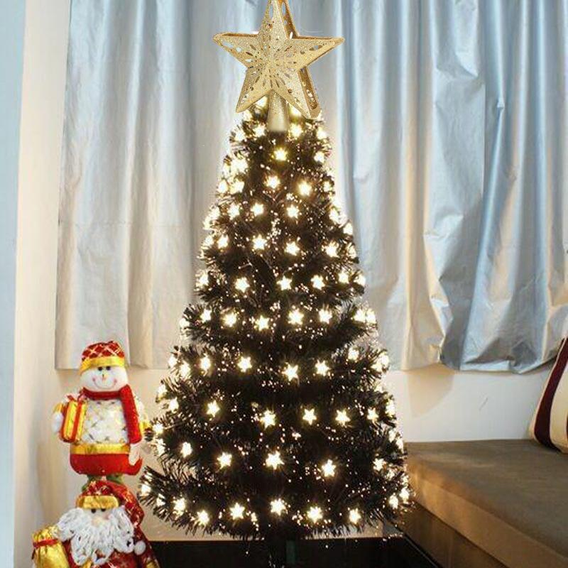LED Fiocco di Neve Punta per Albero di Natale | Luce Magica ed Effetto Rotante | PVC