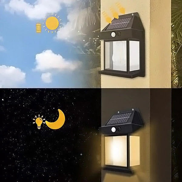 Lampade LED solari da esterno con sensore di movimento