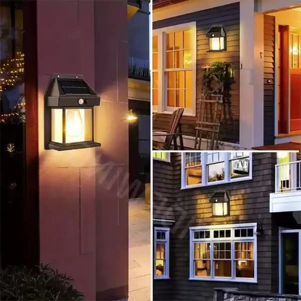 Lampade LED solari da esterno con sensore di movimento