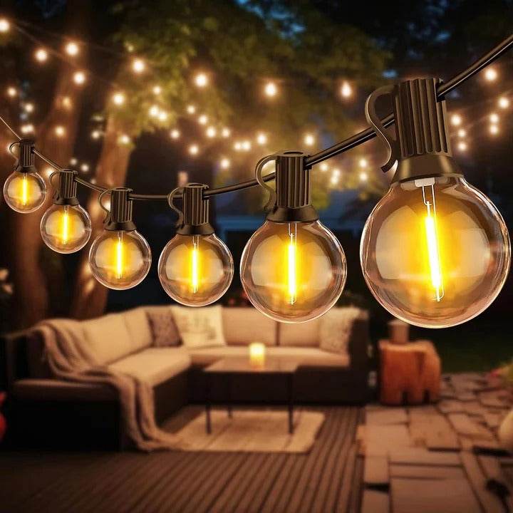 Catena luminosa LED da esterno per casa e eventi