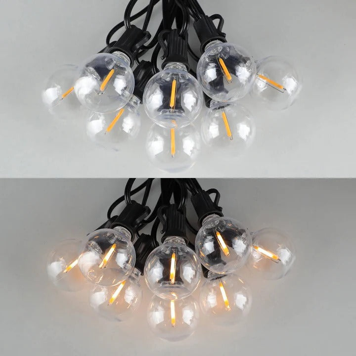 Catena luminosa LED da esterno per casa e eventi