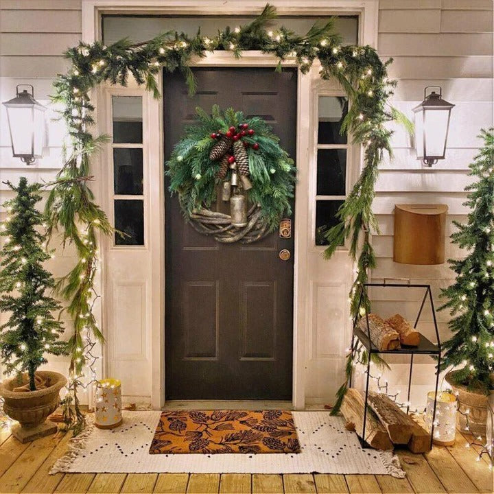 Ghirlanda Boho Rustica per Porta e Display da Parete