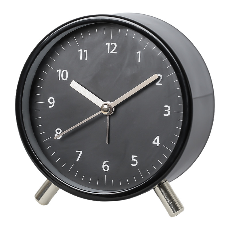 Orologio da tavolo silenzioso in stile scandinavo con design minimalista – Senza tempo ed elegante