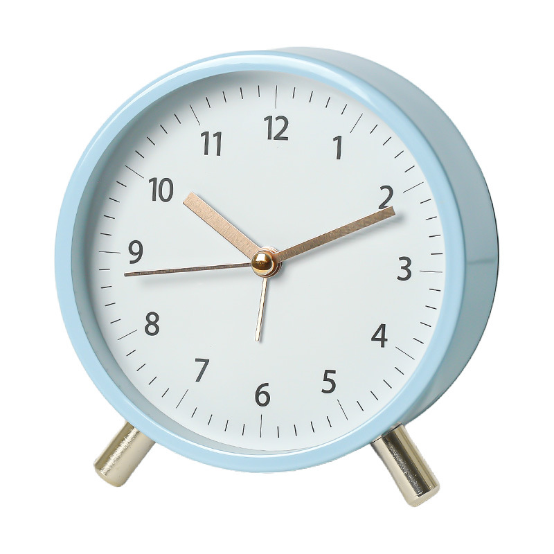 Orologio da tavolo silenzioso in stile scandinavo con design minimalista – Senza tempo ed elegante