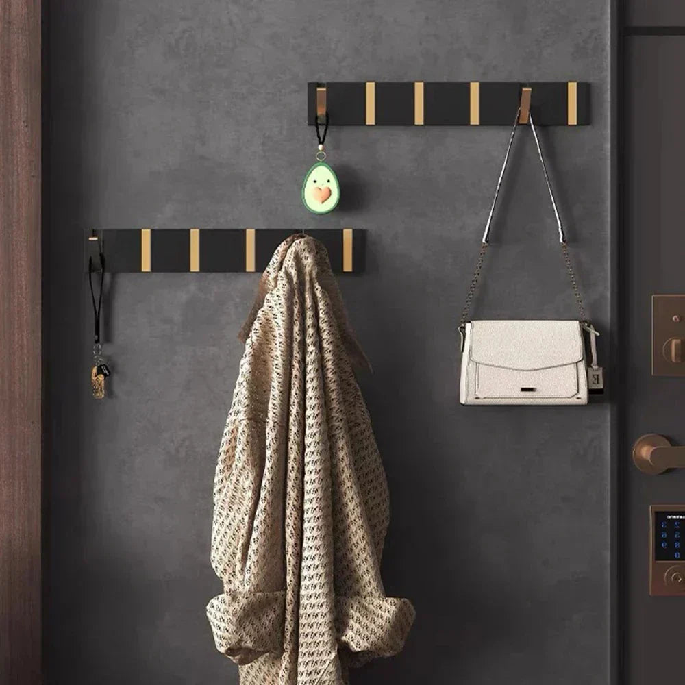Gancio da Parete Pieghevole Minimalista – Design in Acciaio Inossidabile per Ingresso e Bagno