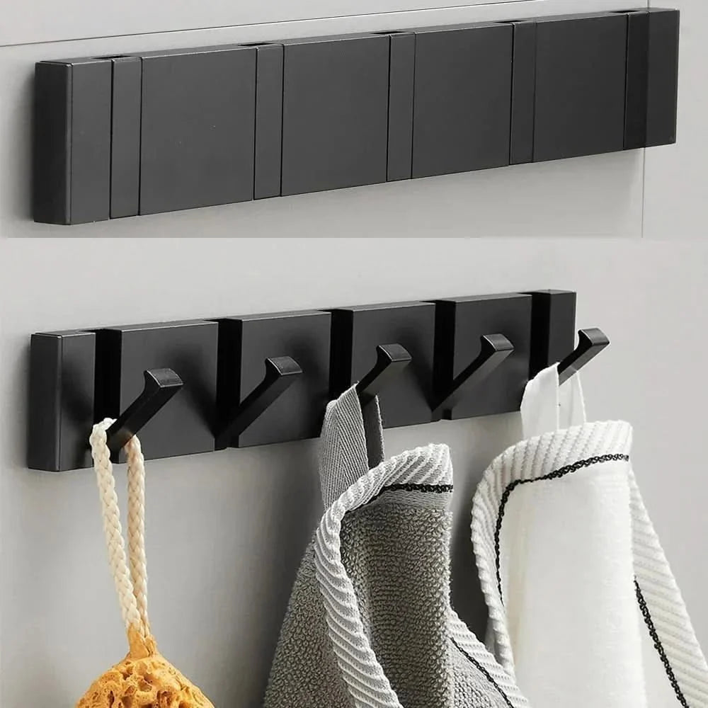 FOLDHOOK – Gancio da parete elegante con design pieghevole per un'ordinata economia di spazio