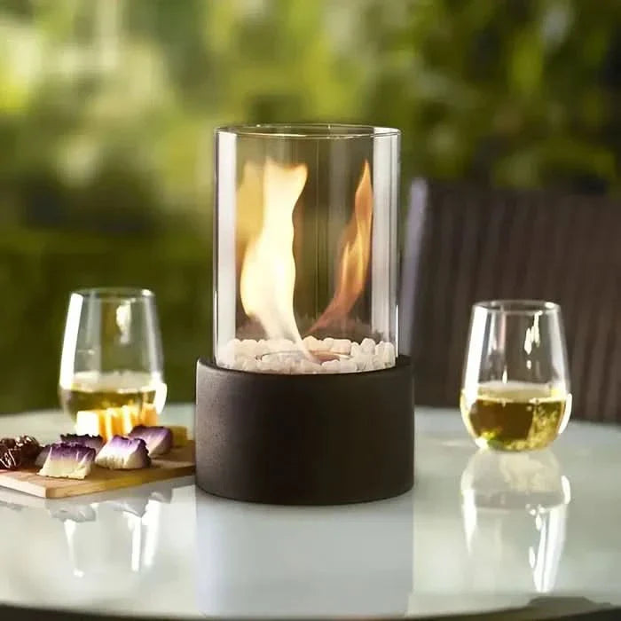 Lanterna da Tavolo Moderna con Effetto Fiamma Tremolante