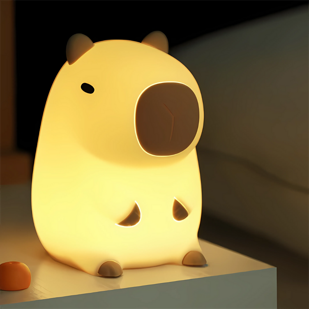 Capybara Nattlys Intensità Regolabile Silicone